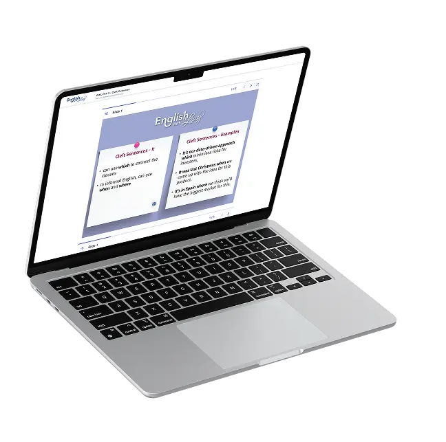 online english lesson vocabulary